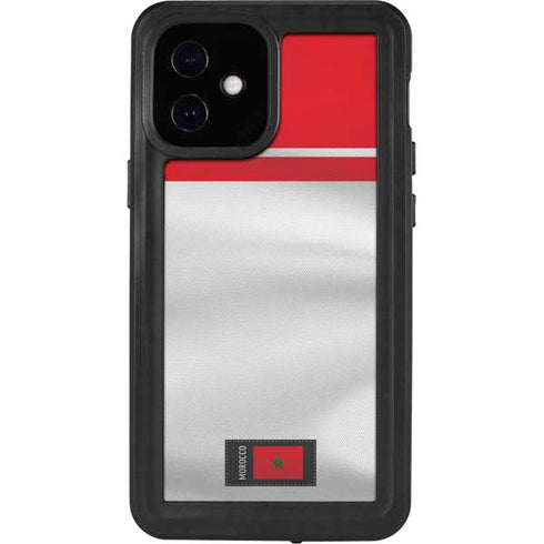 Morocco Soccer Flag iPhone 12 Mini Waterproof Case